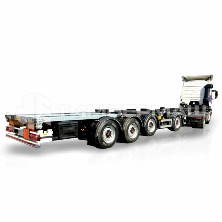 Универсальный полуприцеп контейнеровоз четырехосный ORTHAUS C40